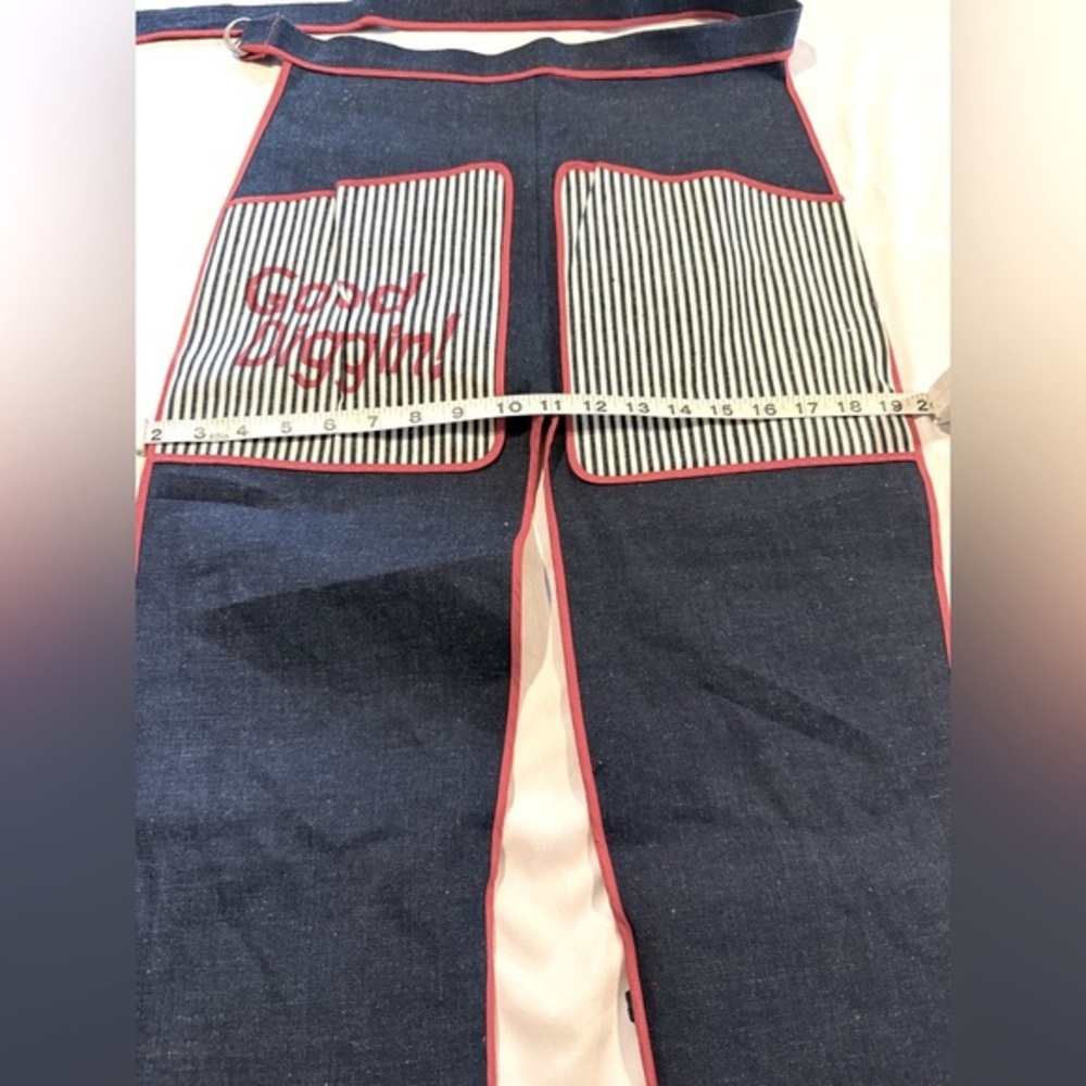 A Kay Shanno Original - VINTAGE Gardening Denim Chaps - Mint Condition - Picture 9 of 11